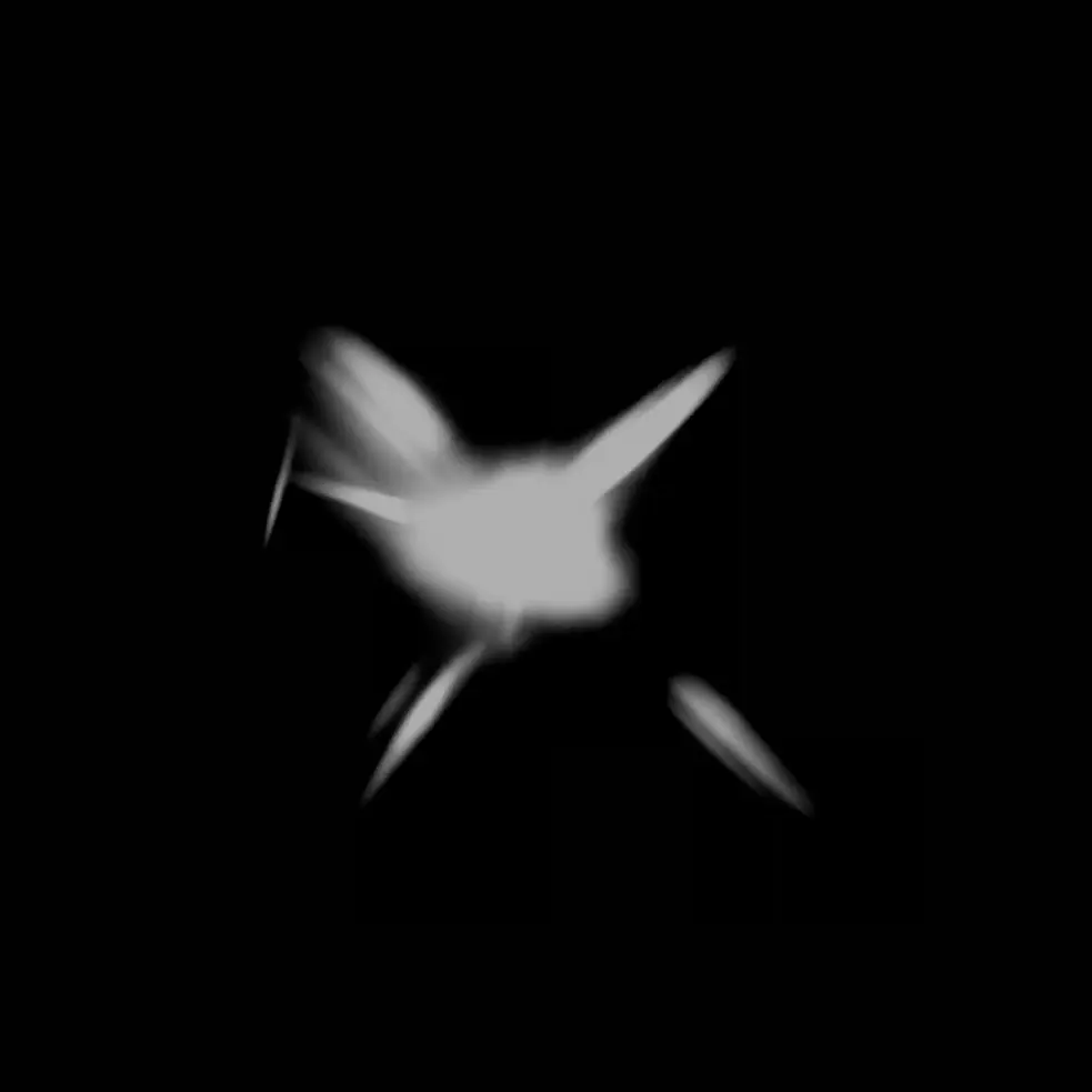 White Flare in the Dark